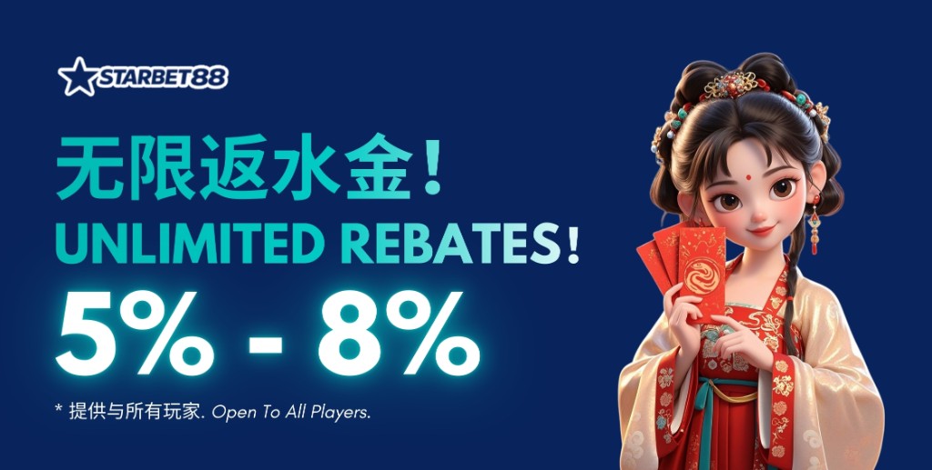Unlimited Rebates 5% to 8%