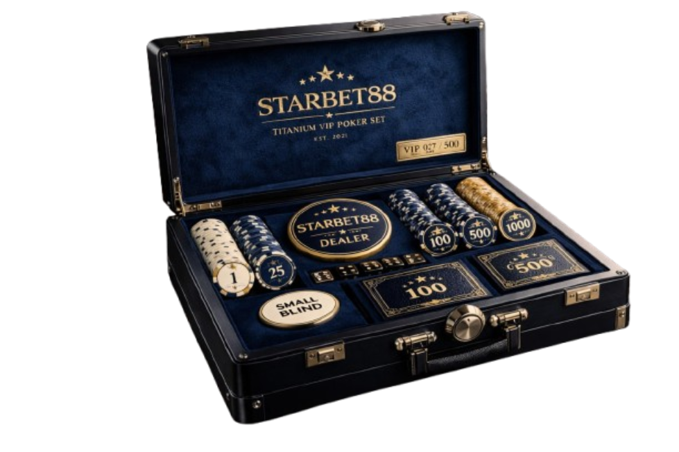 Starbet88 poker set